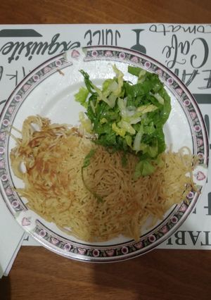 Una foto de Tortilla de fideos