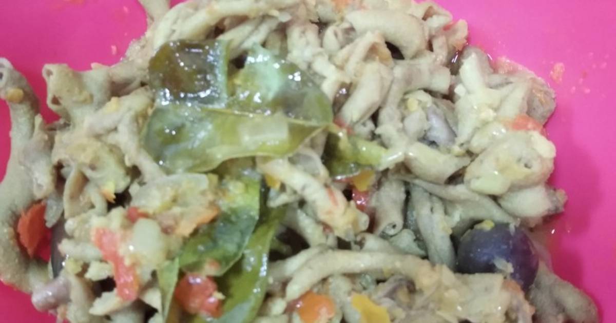 Masak Ceker Mercon Sederhana