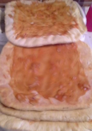 Una foto de Pizza casera