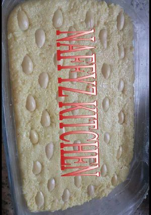 A picture of Paneer halwa (kalakand).