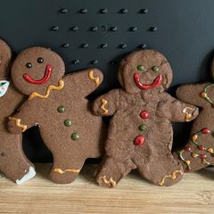 A picture of Ormskirk Gingerbread Men – Lancashire ginger biscuits.