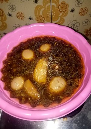 Foto resep Semur kentang telur endeuss