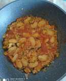 Arroz con fabes y verduras😋