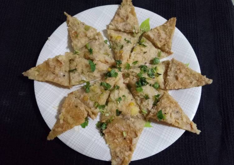 Step-by-Step Guide to Prepare Super Quick Homemade Leftover upma paratha