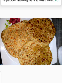 A picture of Aloo Paratha.