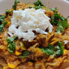 A picture of Bhaji Curry.