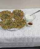 Spring onion methi paratha