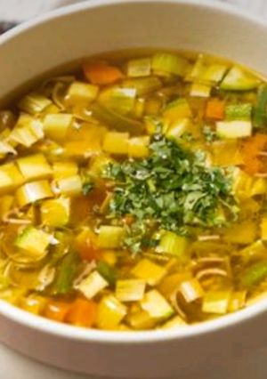 صورة لوصفة شوربة خضار