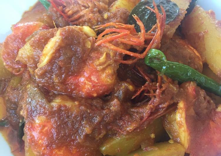 Gulai aceh peaweuh udeung