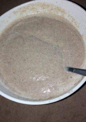 A picture of Banana milkshake.