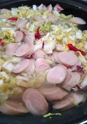 Foto resep Tumis kuah sawi putih bihun
