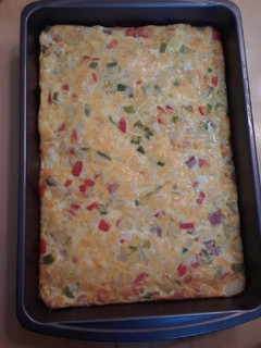 A picture of Denver Baked Omelet.