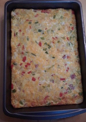 A picture of Denver Baked Omelet.