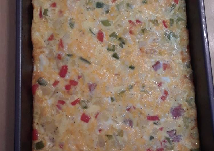 Recipe of Ultimate Denver Baked Omelet