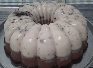 Foto resep ✅ Puding Lapis Oreo Milo Coklat