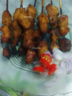 Foto resep Sate Ayam bumbu kecap