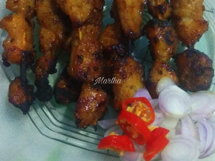 Langkah Gampang Membuat Resep Sate Ayam bumbu kecap yang Enak Banget Anti Ribet, Bikin Ngiler