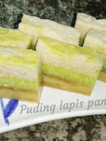 Cara Bikin Puding Lapis Pandan Durian Untuk Jualan