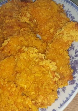 Cornflakes Pulykamell recept fotója