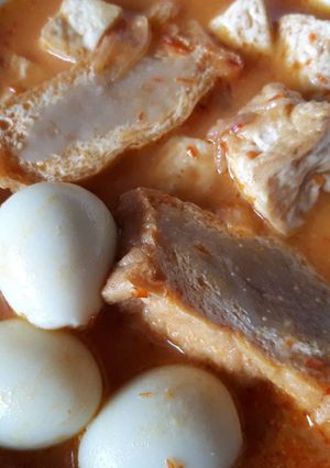 Foto resep Terik atau Opor Tahu Puyuh Pedas