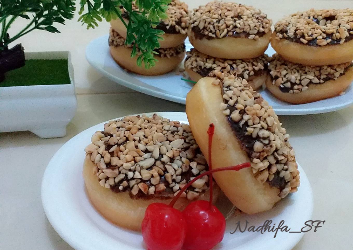 Donat Empuk Tanpa Telur 1× Proofing