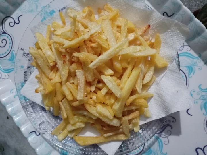Easy Way Make KFC STYLE CRUNCHY FRENCH FRIES😋 the Awesome  Can spoil the tongue