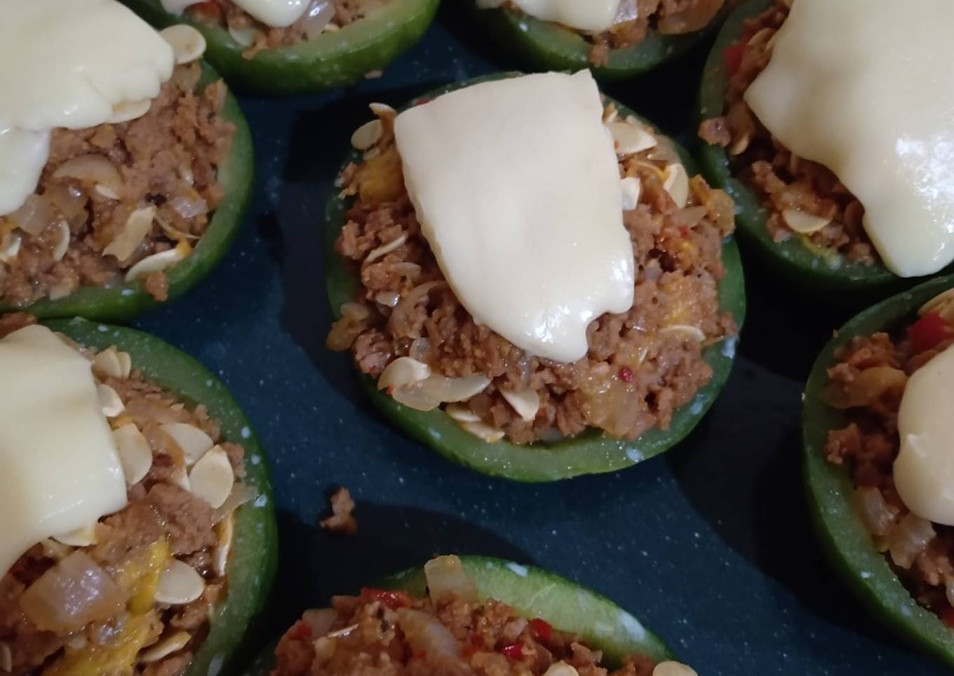 Zapallitos rellenos veganos súper sanos