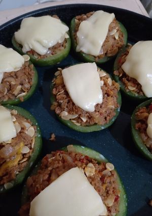 Una foto de Zapallitos rellenos veganos súper sanos