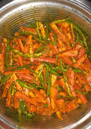 A picture of Carrot pickle.