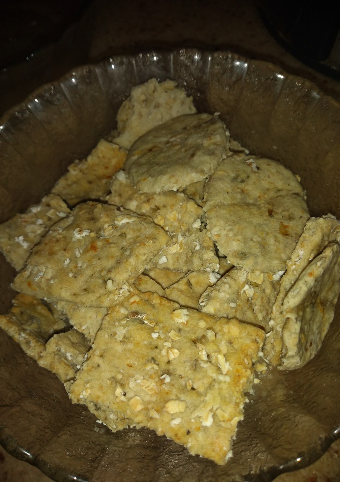 Una foto de Galletas de avena saladas
