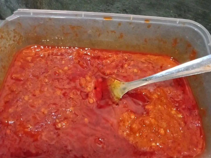 Cara Gampang Membuat Resep Sambal cocok buat seblak/bakso aci/mie pedes yang Bikin Ngiler Anti Ribet, Lezat
