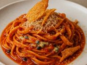 Una foto de pasta de manteca de cerdo