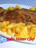 Coscia di Capretto con Patate al Forno