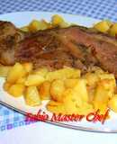 Coscia di Capretto con Patate al Forno