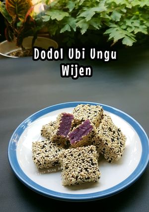 Foto resep 432.Dodol Ubi Ungu Wijen