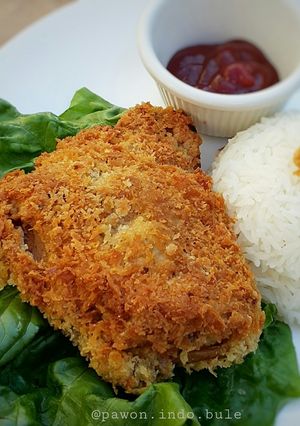 A picture of Oven Fried Chicken with taco seasoning.