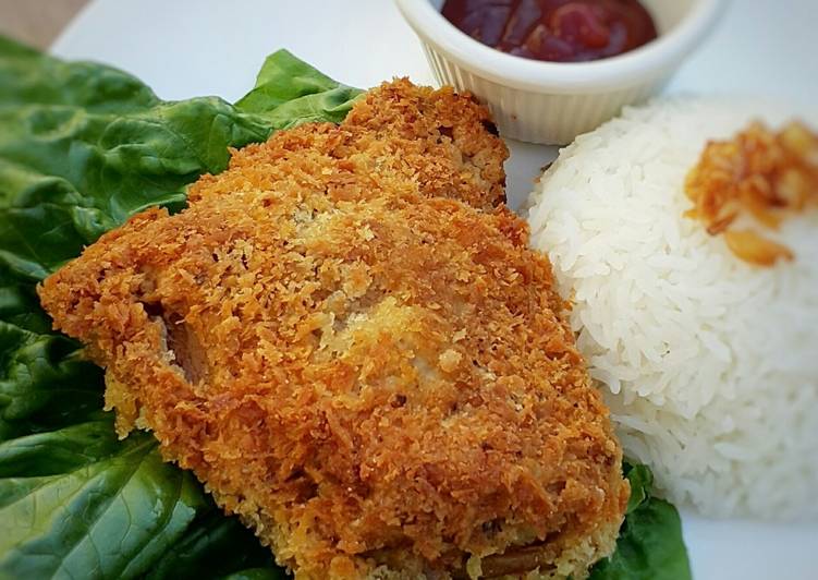 Simple Way to Prepare Super Quick Homemade Oven Fried Chicken with taco seasoning