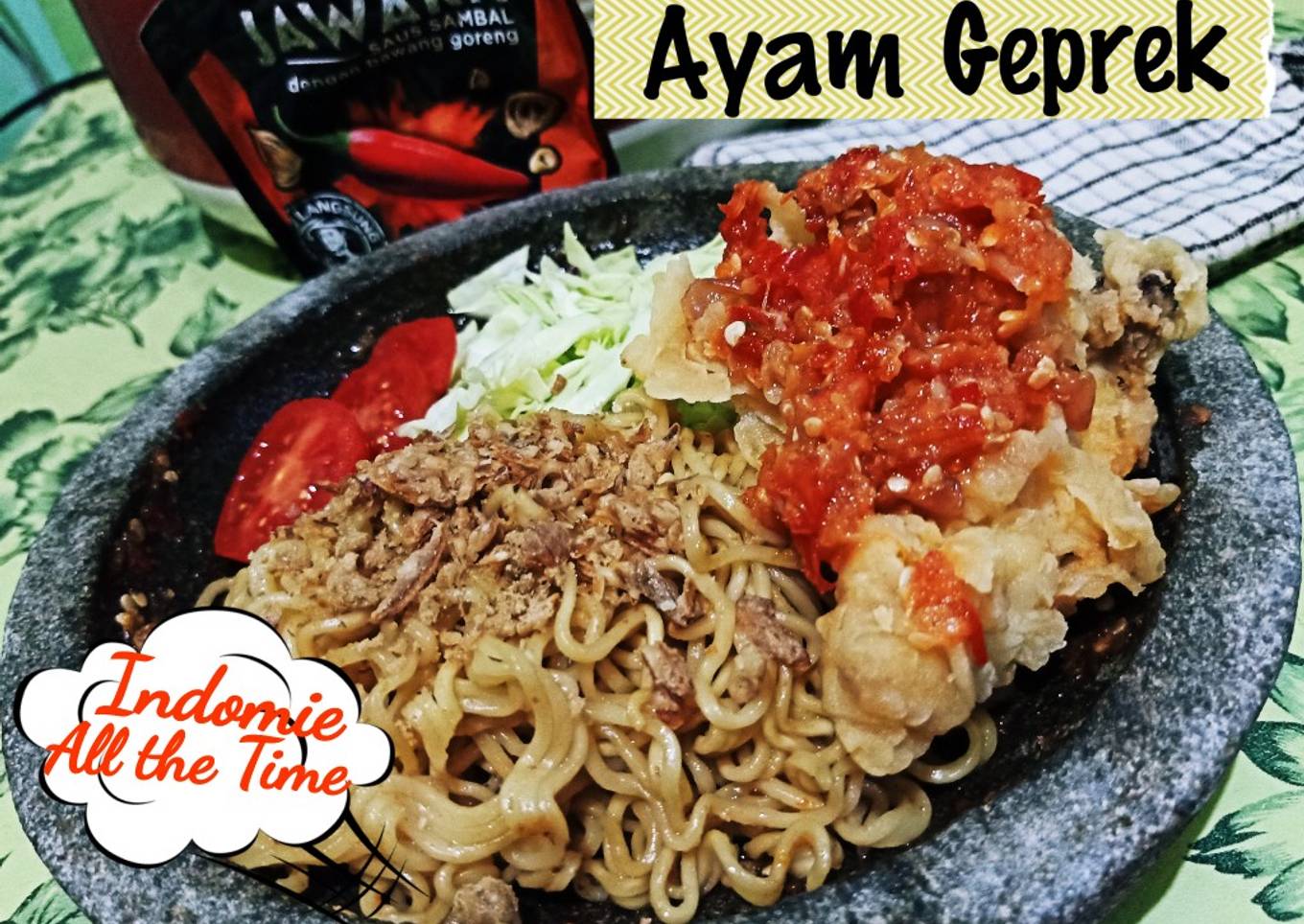 Indomie Ayam Geprek