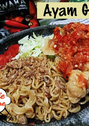 Foto resep Indomie Ayam Geprek