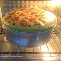 Bolu pandan lukis empuk jelita cake রেসিপির প্রধান ছবি