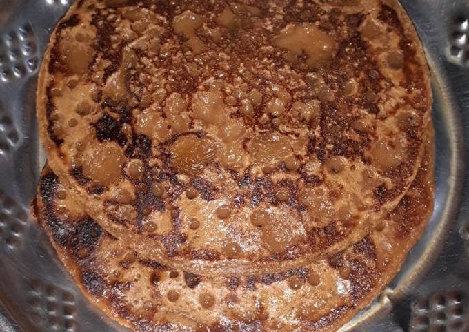 Veg RAISINS CHOCO PANCAKE Recipe