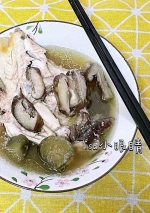香菇瓜仔雞湯 電鍋版 的食譜成品照片