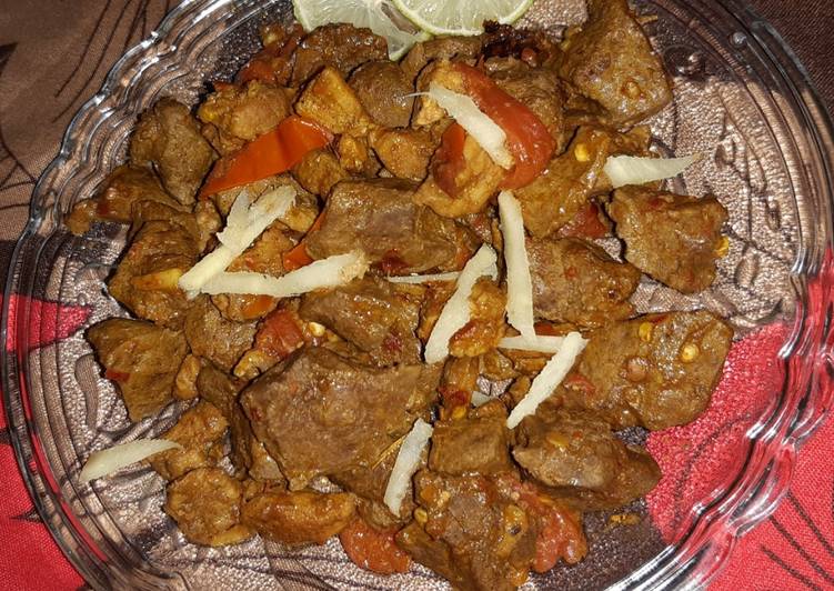 Recipe of Ultimate Tawa bhuni kaleji