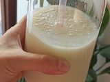 Batido fresco de banana