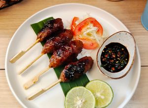 Foto resep Sate Buntel daging Sapi
