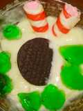 Oreo custard trifle