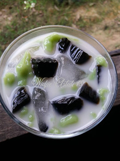 Foto resep Es Cendol Cincau Susu