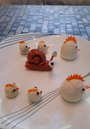 Φωτογραφία της συνταγής Βόλτες στην κουζίνα 🐣🐥🐌🐌🐌