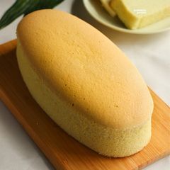 A picture of Pandan Cotton Sponge Cake.