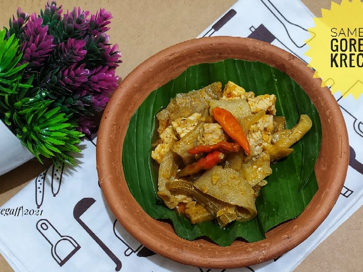 Cara Mudah Membikin Resep Sambal Goreng Krecek yang Lezat Anti Ribet, Mantap